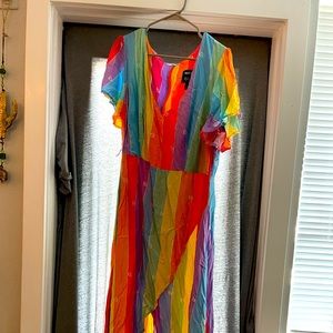 ModCloth Rainbow Dress Size 20 US
